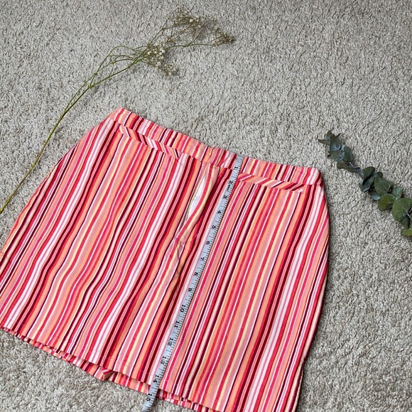Nevada Colourful Striped Mini Skort ๐ป - Picture 3 of 9